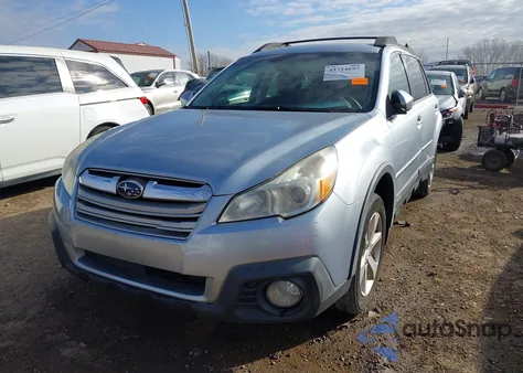 2014 Subaru Outback 2.5I Premium из США, поврежденный, VIN 4S4BRCCC2E3243946